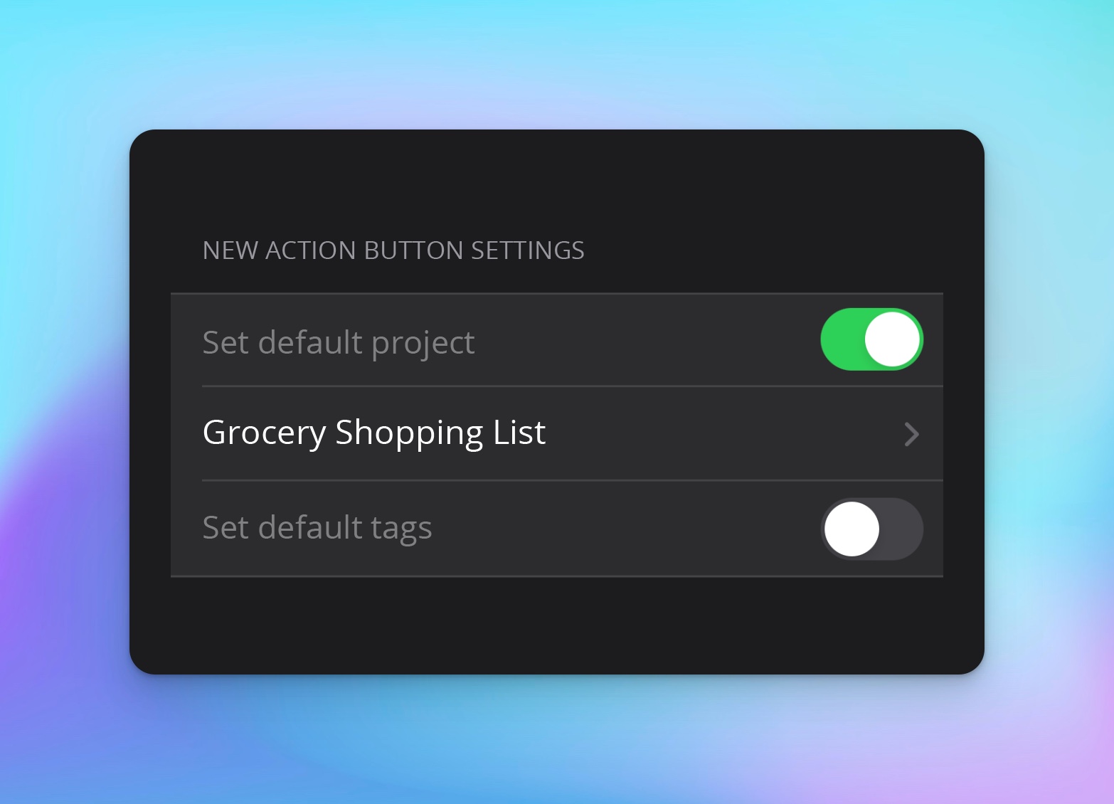 OmniFocus Feature Request: In-Perspective ‘New Action’ Button Mapping